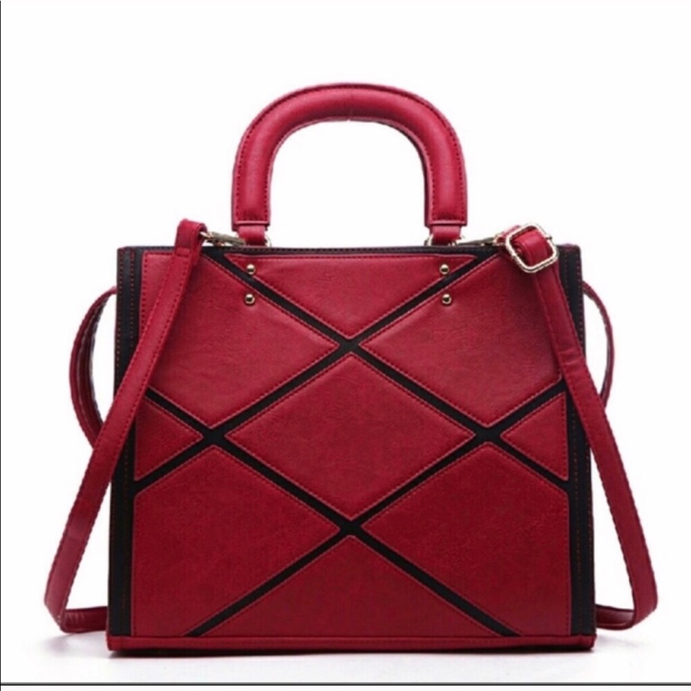 Pink Haley Acacia patchwork satchel🌺🌺